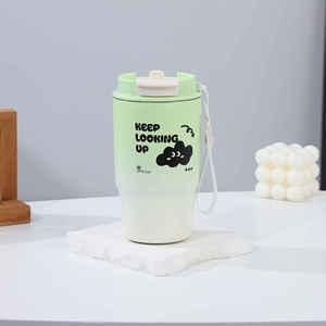 Modern Gradient 316 Stainless Steel Thermos <b>Cup</b> <b>with</b> 6-12 Hours Thermal Insulation Portable Design - Product Image 2