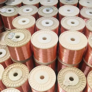 Enameled <strong>Wire</strong> Low <strong>Price</strong> Good Quality Aluminium <strong>Wire</strong> Enameled <strong>Copper</strong> <strong>Wire</strong> Red Color - Product Image 5