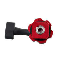 Adaptateur de chaussure chaude en aluminium réglable le plus vendu qui peut connecter plusieurs appareils, technologie CNC et vis 1/4 à vis 3/8