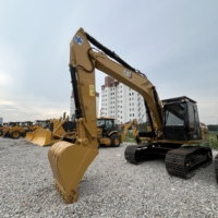 Excavatrice d'occasion CAT 315D2 de 15 tonnes, très demandée, à faible nombre d'heures de travail, idéale pour les travaux de terrassement