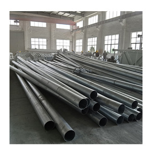 Tiang lampu stadion olahraga kerucut, tiang lampu stadion olahraga tiang tinggi 16m 20m 30m untuk lapangan tenis dan tempat bermain sepak bola - Product Image 6