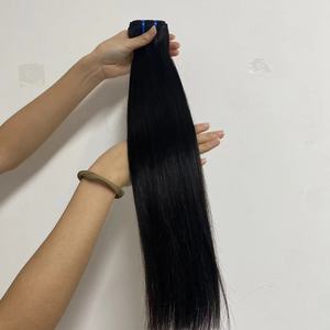 Extensiones de Cabello <span class=keywords><strong>Humano</strong></span> Remy Vietnamita Super Double Drawn, 100% Grueso, Ondulado, Trama Doble a Máquina, 100g, 12a - Product Image 6