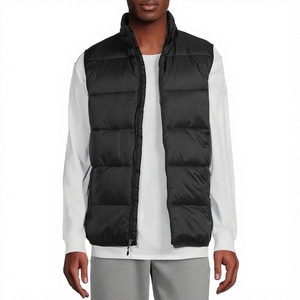 Chaleco de Invierno para Hombre, Diseño Personalizado con Logotipo OEM, Casual, Transpirable, con Cierre, Grueso, Talla Grande, Juvenil - Product Image 2
