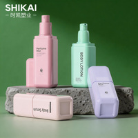 Flacon pulvérisateur en plastique PET cosmétique personnalisé, 80, 100, 120, 150, 200, 250 ml, vide, pour le corps, les cheveux, le visage, brume d'eau, flacon de parfum haut de gamme