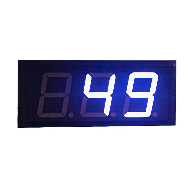 Hong Hao 4-inch 3-Digit LED Digital White Clock Timer 999 Days Countdown Electronic Counter