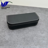 Nouvel Arrivage : Étui à Lunettes en Cuir PU Grain Mouton Fait Main, Boîte Cadeau Rétro Magnétique pour Lunettes de Soleil, Étui Portable en Cuir