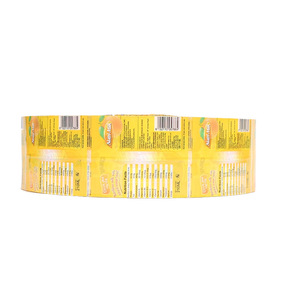 Étiquettes thermorétractables personnalisées en <span class=keywords><strong>PVC</strong></span>/PET pour bouteilles en plastique – Emballage pour eau minérale, boissons énergisantes, sodas et jus - Product Image 5