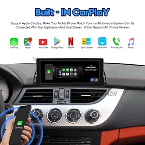 Viknav <span class=keywords><strong>para</strong></span> BMW Z4 E89 2009-2018, Radio de Auto de 12.3 Pulgadas con Pantalla Táctil Android 13, Reproductor Multimedia Actualizado, Carplay, Android Auto, Estéreo - Product Image 6