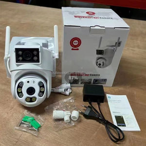 กล้องวงจรปิด <span class=keywords><strong>V380</strong></span> Pro 4G IP Wi-Fi กลางแจ้งเลนส์คู่ PTZ หน้าจอคู่ตรวจจับการเคลื่อนไหวอัตโนมัติ - Product Image 5