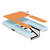 Nouveau gonflable chiot planche chien grande rampe d'eau quai mobile EVA antidérapant mousse pont chien rampe pour piscines lacs bateaux