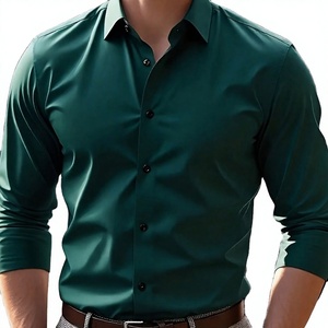 Camisa Formal de Manga Larga para Hombre, 100% Algodón, Ropa de Oficina de Primera Calidad, Logotipo Personalizado, Venta al por Mayor, OEM, Directo de Fábrica, Calidad de Exportación de Bangladesh - Product Image 3