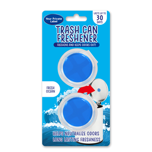 Deodoranti in Gel Adesivi Fragranza Oceano per Cestini della Spazzatura, Assorbitori di Odori per Cucina e <span class=keywords><strong>Bagno</strong></span>, Durata fino a 30 Giorni - Product Image 2