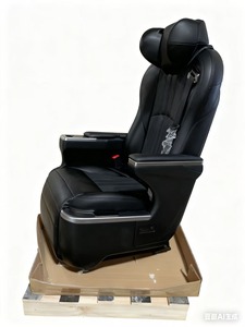 Asiento de Coche de Cuero de Lujo para Negocios, Impermeable, Eléctrico, Interior Modificado, VIP, con Funciones de Masaje y Ventilación, Compatible con Hiace para Adultos - Product Image 4