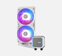Enfriador de Procesador CORELIQUID A13 240, Refrigeración Líquida para CPU, Rodamiento de Fluido, RGB LED Gaming, LGA1700 LGA1851 AM5, 62.6 CFM