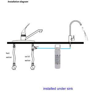 Purificador de Agua 3 en 1 con Sistema UF Manual, Autolimpiante, sin Tanque, para Uso Doméstico y Exterior, con Cambio Rápido de Minerales, para Bebés - Product Image 6