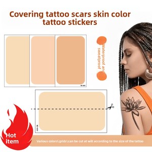 Nuovi Adesivi per Coprire <span class=keywords><strong>Tatuaggi</strong></span> in Stile Giapponese, Impermeabili, Ultra-sottili, Invisibili, Perfetti per Nascondere Cicatrici e <span class=keywords><strong>Tatuaggi</strong></span>, Logo Personalizzato - Product Image 1