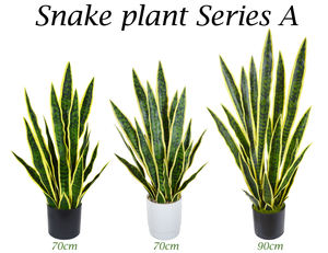 Plantas Artificiales Baratas Bossion Sansevieria con Maceta Negra, Planta Serpiente Artificial, <span class=keywords><strong>Lengua</strong></span> <span class=keywords><strong>de</strong></span> <span class=keywords><strong>la</strong></span> Madre <span class=keywords><strong>de</strong></span> <span class=keywords><strong>la</strong></span> Novia - Product Image 5