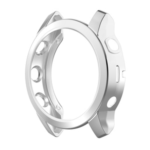 Pour <span class=keywords><strong>Garmin</strong></span> fenix 7 7X 7S saphir placage solaire étui en TPU souple protecteur couverture pare-chocs <span class=keywords><strong>montre</strong></span> cadre antichoc coque de protection - Product Image 3