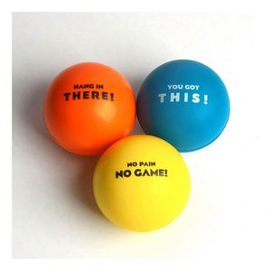 Pelota Antiestrés de Espuma de PU en Forma de Corazón con Diseño Elástico Colorido y Personalizable - Product Image 1