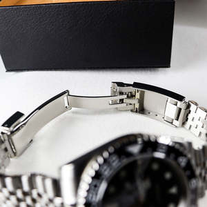 Reloj de Pulsera Mecánico Automático de Lujo para Hombre, Caja de Acero Inoxidable, Cristal de Zafiro, 40 mm de Diámetro, GMT, con Esfera de Agujas - Product Image 6