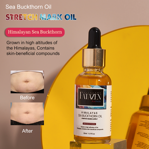 Produits de soin de la peau FATAZEN Huile essentielle de massage hydratante à <span class=keywords><strong>l</strong></span>'aloe vera Huile d'argousier pure pour vergetures OEM de marque privée - Product Image 2