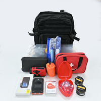 Sac à dos extérieur de grande capacité avec outils de survie, premiers soins en cas de catastrophe pour randonnée, camping, secours d'urgence, fournitures de trekking