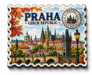 Großhandel 3D Harz <span class=keywords><strong>Prag</strong></span> Kühlschrankmagnet Tschechische Republik Wahrzeichen Landschaft Schloss Design Touristen Souvenir Kühlschrankmagnet - Product Image 5