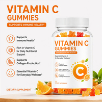 Complément de Gommes à la Vitamine C OEM/ODM Fabricant de Marque Privée Soutien au Collagène Gommes Faibles en Sucre pour Adolescents et Adultes