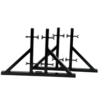 Support de présentation de porte réglable sur pied en métal pour machines de menuiserie, idéal pour l'affichage de porte en bois, d'échantillons de carrelage et de marbre en showroom