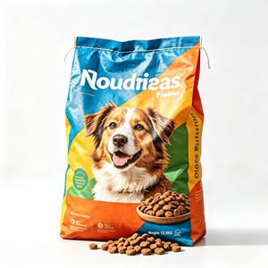 Sac en plastique de haute qualité, tissu tissé en polypropylène personnalisé, durable pour l'alimentation des animaux, résistant à l'humidité, avec un <span class=keywords><strong>prix</strong></span> compétitif - Product Image 2