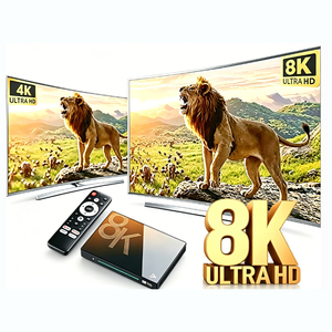 lz H96 MAX M9S 8K <b>Android</b> <b>TV</b> <b>Box</b> Decode Octa Core WiFi6 Smart Set Top <b>Box</b> for USA Canada Streaming - Product Image 1