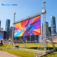 Pantalla LED para Exteriores de Alta Luminosidad de 6000 cd, P3.91, P2.9, P2.6, Resistente al Agua, Pantalla LED para Escenarios de Iglesias, Pantalla LED de Alquiler