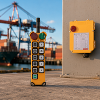 Télécommande radio industrielle professionnelle F24-10D, 10 touches, double vitesse, longue portée, pour pont roulant