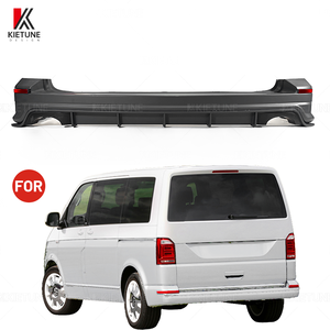 Protector de Parachoques Trasero <span class=keywords><strong>T6</strong></span> de Alta Calidad, Alerón Inferior, Kit de Carrocería, Material ABS para V-w Transporter <span class=keywords><strong>Multivan</strong></span> <span class=keywords><strong>T6</strong></span> <span class=keywords><strong>2016</strong></span> 2017 2018 2019 2020 - Product Image 1