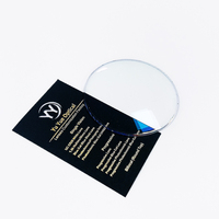 Lentes ópticas de resina CR39 con calidad 1.56, SHMC ultra blue, bloqueo UV420, anti luz azul, material óptico.