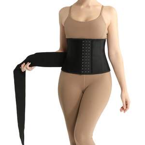 Vente en gros Professionnel Unisexe Confortable Entraîneur de taille en <span class=keywords><strong>latex</strong></span> Cincheur de taille incurvé; Ceinture de mise en forme pour amincir le ventre - Product Image 1