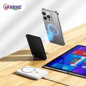 Custom Logo Mobile Mini Slim Powerbank Magnetic Wireless 20w Power Bank 5000mah 10000mah for Phone - Product Image 4