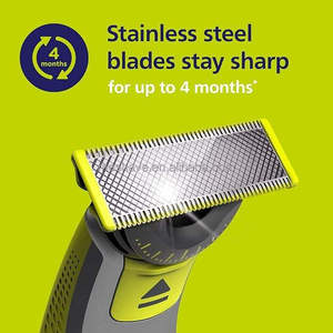 Tête de tondeuse en promotion <span class=keywords><strong>pour</strong></span> <span class=keywords><strong>rasoir</strong></span> <span class=keywords><strong>Philips</strong></span> ONE Blade, tête de <span class=keywords><strong>rasoir</strong></span> 360°, petits <span class=keywords><strong>accessoires</strong></span> en acier inoxydable, couteau en T, QP410 QP420 QP430 - Product Image 6