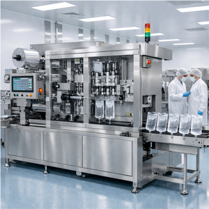 Máquina de Llenado y Sellado de Bolsas IV PNS-A4T, Semiautomática, Mecánica, 220V, Controlada por PLC, para Llenado de Fluidos CAPD, Fabricada en Fábrica - Product Image 1