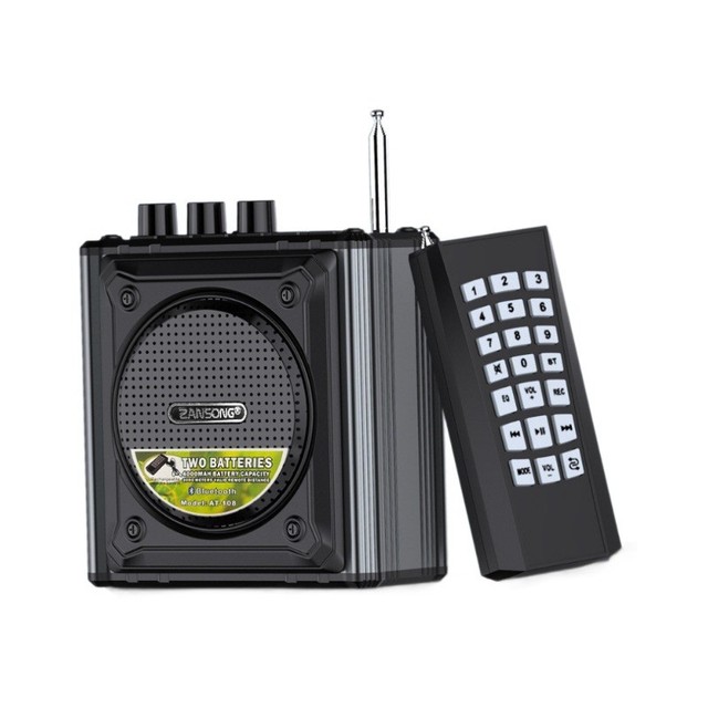 Hot Selling Mini VOICE Amplifier with Mp3 Function USB Function TF/SD Card Bluetooth Remote Control for Outside Bird Caller