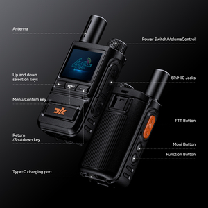 Wakitalki walitoki 4G walkie talkie DK-L2วิทยุสื่อสาร poc 4G walkie talkie ซิมการ์ด - Product Image 3
