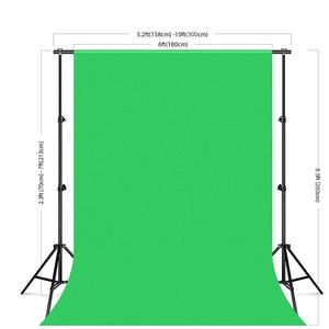 Takenoken Live Streaming ritratto foto Studio Set Softbox Kit di illuminazione con sfondo sistema di supporto per la fotografia - Product Image 3