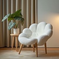 Fauteuil inclinable moderne en velours, hauteur réglable, garantie 5 ans, appartement, chambre, extérieur, salle à manger, salon, villa