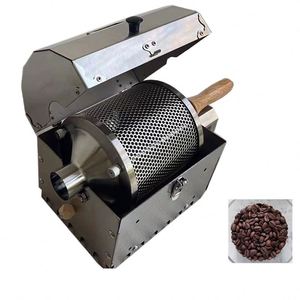 เครื่องคั่วกาแฟขนาดเล็กสำหรับมือใหม่ 100 กรัม - 400 กรัม เครื่องคั่วกาแฟไฟฟ้าไร้ควันสำหรับใช้ในบ้าน 300 กรัม - Product Image 1