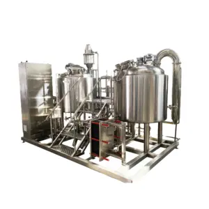 Hot sale automatic beer brewing machine for nanobrewery
