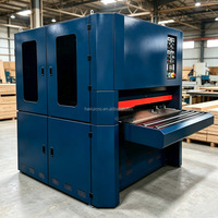 Machine à poncer le bois, polisseuse à rouleau flexible pour surfaces de meubles en bois irrégulières, finition de précision pour usine