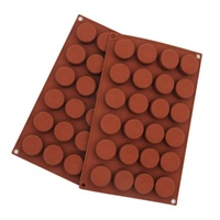 Moule à gâteau au chocolat en silicone avec ondulation de l'eau de forme personnalisée moule de nouveau design antiadhésif pour la cuisine à domicile et bar à bonbons