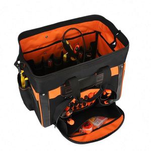 Bolsa de Herramientas Grande y Resistente de Fábrica BSCI, Organizador de Herramientas con Múltiples Bolsillos, Bolsa de Almacenamiento de Herramientas con Ruedas - Product Image 2