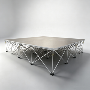 Scène pliante portable en aluminium à montage rapide, podium, plateforme, utilisation en extérieur et en intérieur pour les événements - Product Image 1