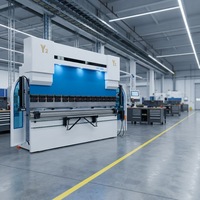 Presse plieuse CNC automatique BOST 2500 mm, machine de pliage hydraulique servo, plieuse en acier inoxydable pour tôles